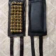 Bharatnatyam Ghungroo 4-Line Black Leather Pad